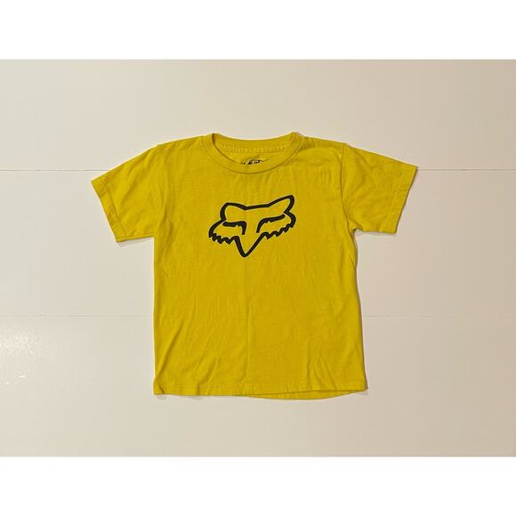 Fox Kids Yellow T-Shirt Size Medium - Picture 1 of 3
